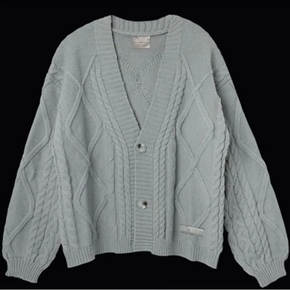 Taylor Swift The Tortured Poets Department Gray Cardigan Size Medium/ Large